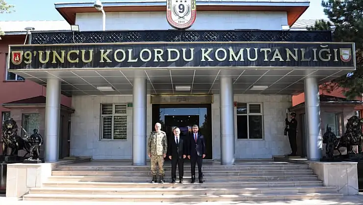 9'uncu Kolordu Komutanı Tümgeneral Osman Akyıldız'a Hayırlı Olsun Ziyareti