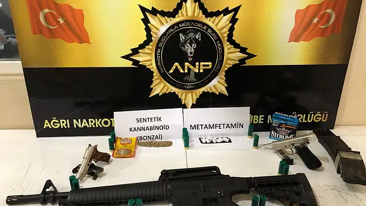 Ağrı'da uyuşturucu ticareti yapan 14 kişi tutuklandı