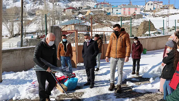 Ağrı'da 'Orda Bir Köy Var Uzakta Projesi'