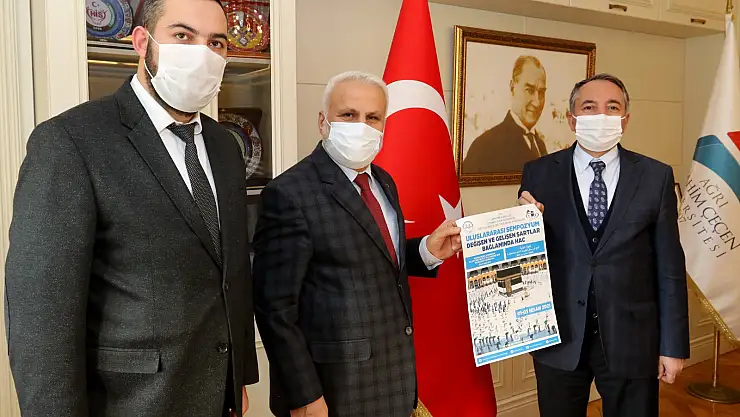 Müftü Topçu, Rektör Karabulut ile bir araya geldi