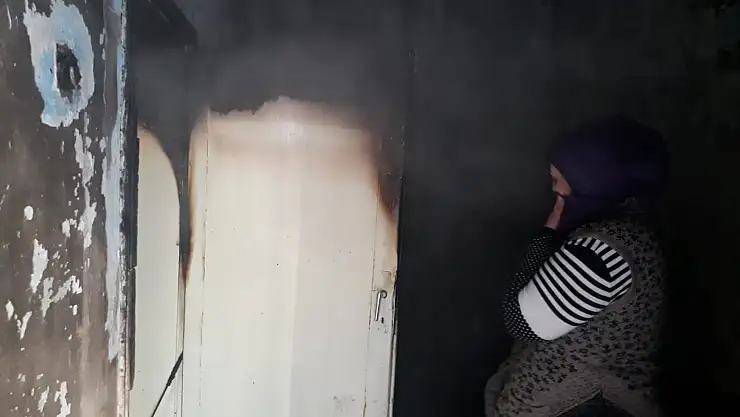 Ağrı'da korkutan yangın
