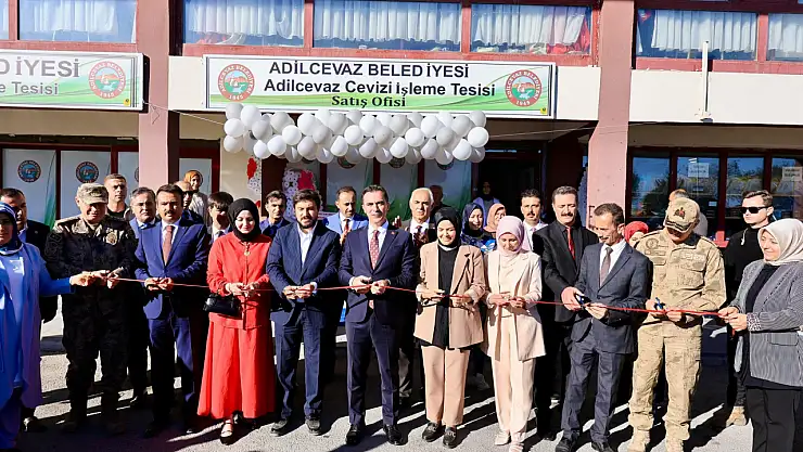 Adilcevaz Cevizi İşleme Tesisi Açıldı: Bölge Ekonomisine ve Kadın İstihdamına Katkı Sağlayacak