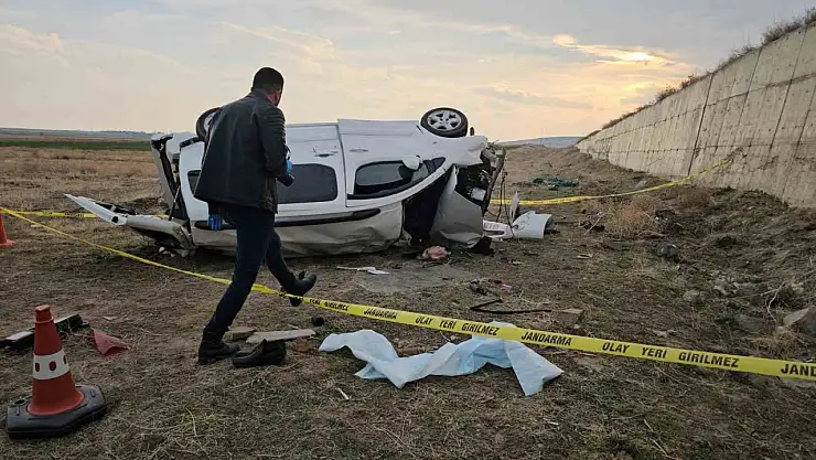 Adilcevaz'da bayram acıya dönüştü muhtar şarampole yuvarlandı