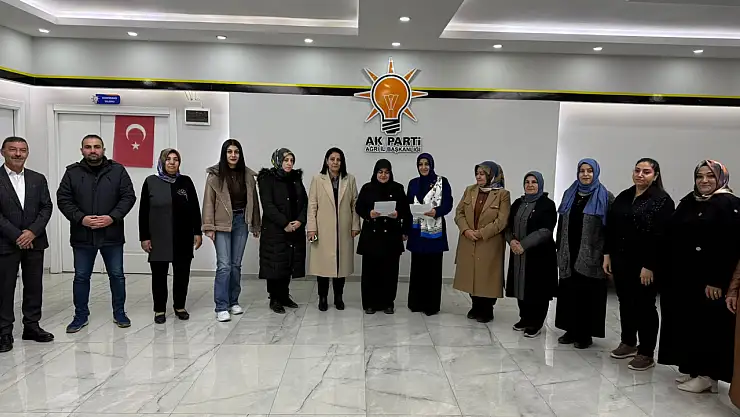 Ağrı'da AK Parti Kadın Kolları'ndan 'şiddete sıfır tolerans' mesajı