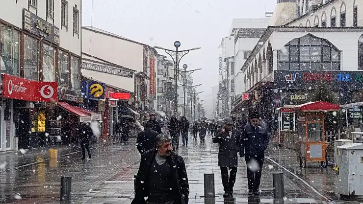 Ağrı'da bahar, yerini kısa süreli kışa bıraktı