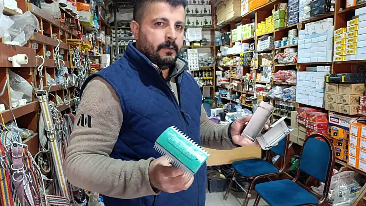 Ağrı'da besiciler hayvan sağlığı için kaşağı kullanımını artırdı