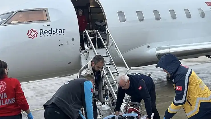 Ağrı'da Doğan Prematüre Bebek İçin Ambulans Uçak Devreye Alındı