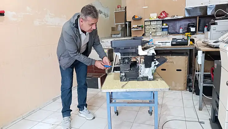 Ağrı'da fotokopi tamirinde yoğun dönem başladı