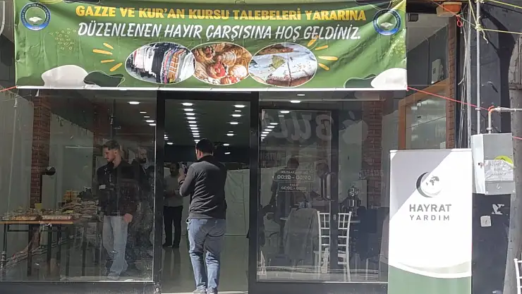 Ağrı'da gönül sofrası Gazze için kuruldu