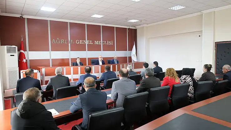 Ağrı'da İl Özel İdaresi koordinasyon toplantısı yapıldı