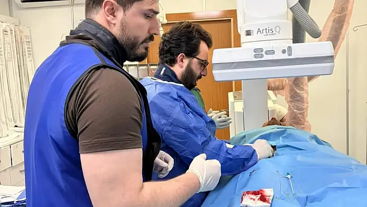 Ağrı'da ilk beyin anjiyografisi başarıyla gerçekleştirildi