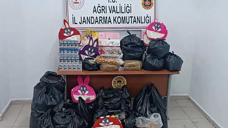 Ağrı'da Jandarma'dan Kaçak Ürün Operasyonu: 4 Gözaltı