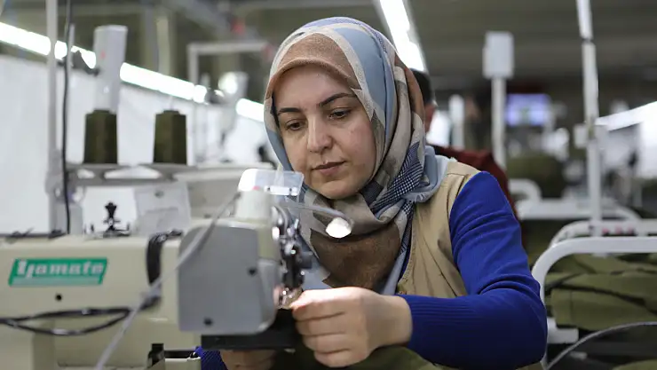 Ağrı'da kadın istihdamı tekstil ile güçleniyor