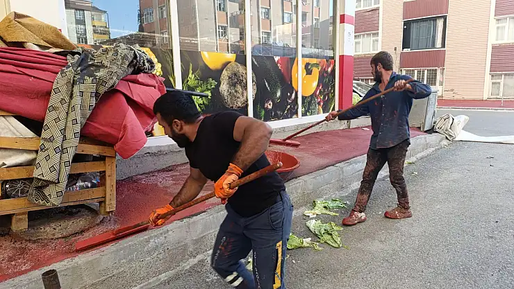 Ağrı'da kaldırımlar renklendi, mahalle sakinleri memnun kaldı