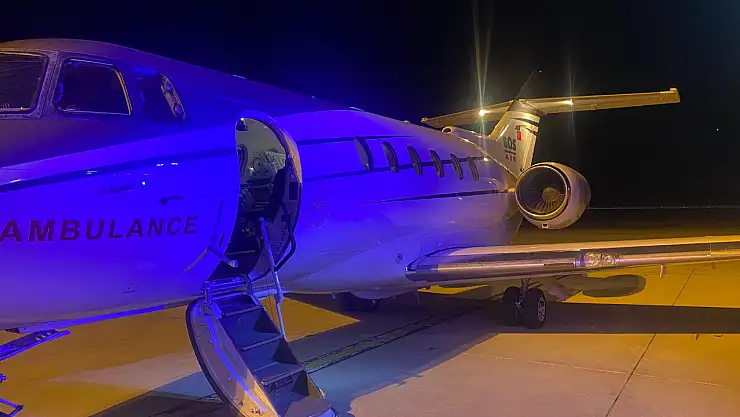 Ağrı'da Kalp Kapakçığı Olmadan Dünyaya Gelen Bebek Ankara'ya Nakledildi