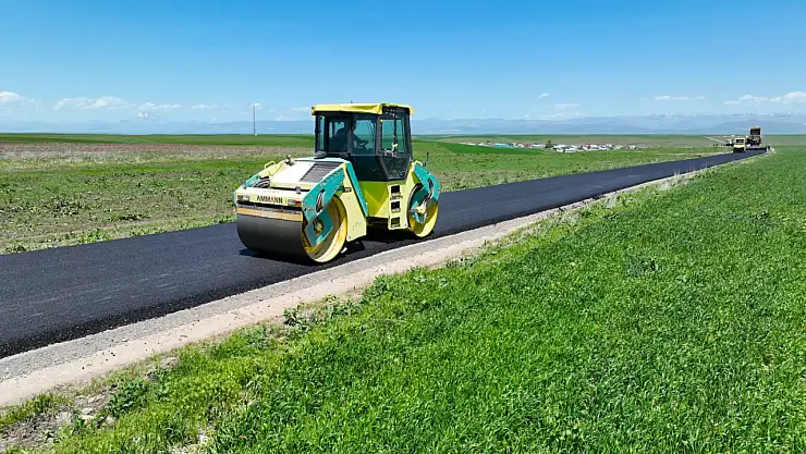 Ağrı'da kırsal ulaşım altyapısı güçleniyor