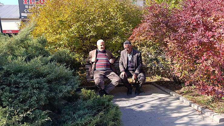 Ağrı'da kış gelmeden önceki son güneşli gün böyle geçti