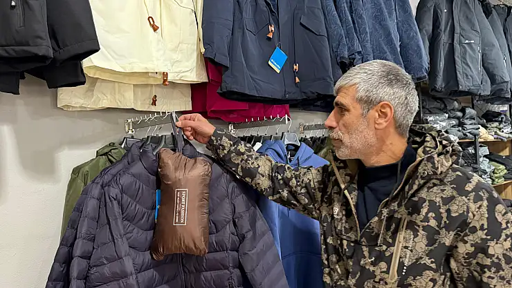 Ağrı'da kışlık giyim ürünlerine talep artıyor