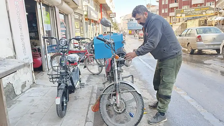 Ağrı'da motosiklet tamircilerinde bahar yoğunluğu başladı