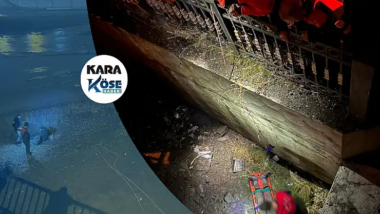 Ağrı'da önce dövdüler sonra köprüden aşağı attılar