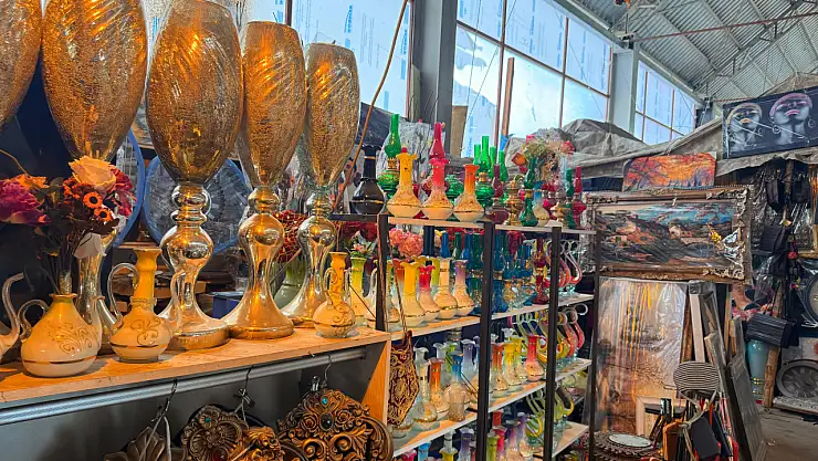 Ağrı'da pazar tezgahlarında İran esintisi