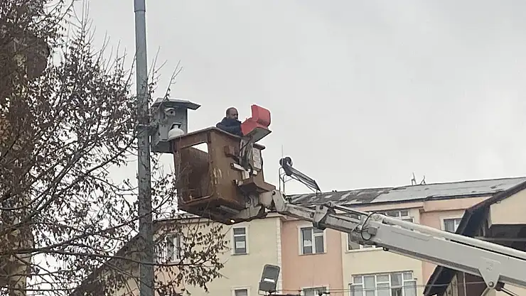 Ağrı'da şehir güvenliği için kamera mesaisi devam ediyor