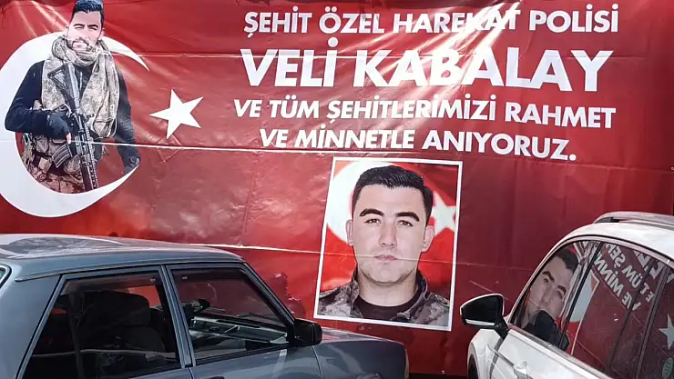 Ağrı'da şehit düşen Veli Kabalay şehadetinin 4. yılında unutulmadı