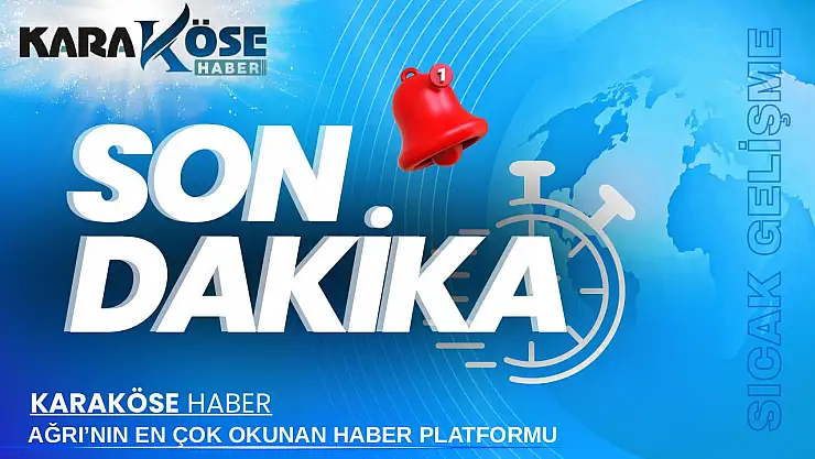 Ağrı'da silahlı kavga: Saldırgan olay yerinden kaçtı