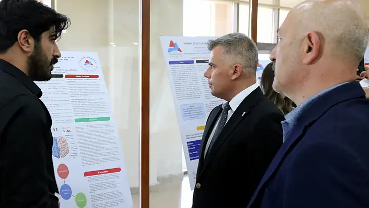 Ağrı'da spor bilimleri öğrencileri projelerini anlattı