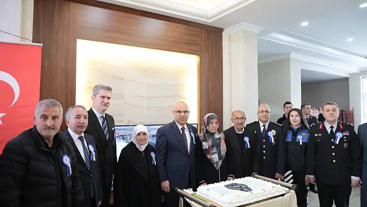 Ağrı'da Türk polis teşkilatının 180. yılı törenle kutlandı