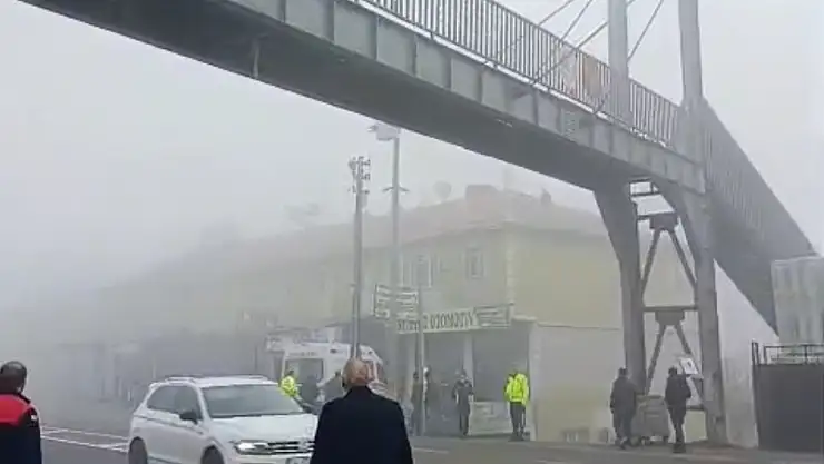 Ağrı'da üst geçide çıkan vatandaş intihar girişiminde bulundu