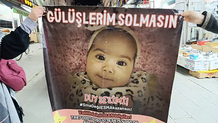 Ağrı'da valilik onaylı kampanyayla Minik Esma'ya umut aranıyor