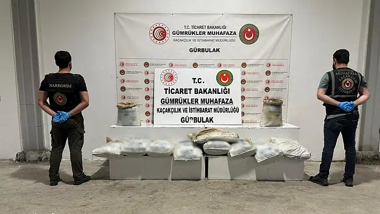 Ağrı'da zehir tacirlerine büyük darbe! 2 milyar 768 milyon liralık uyuşturucu