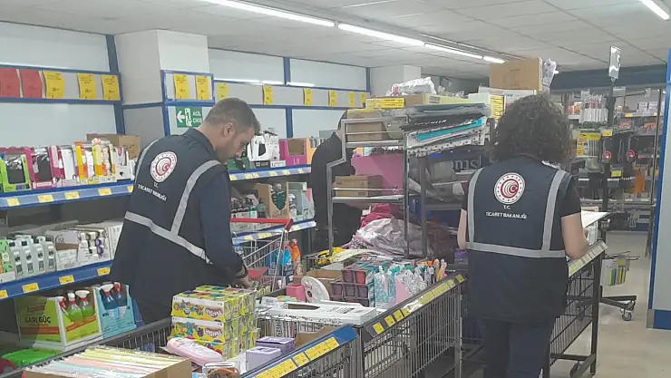 Ağrı'da zincir marketler ve kırtasiyelerde denetim alarmı!