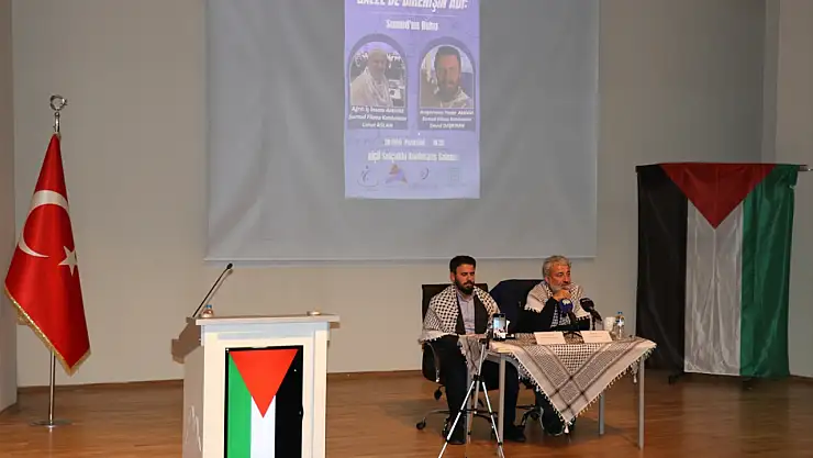 Ağrı'dan çıkan iki yürek Gazze için direndi