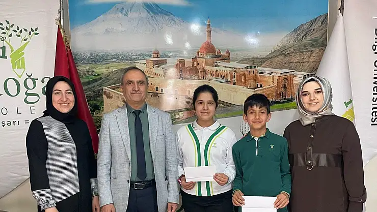 Ağrı Doğa Koleji öğrencileri Kars yolcusu: Akıl oyunlarında çifte başarı!