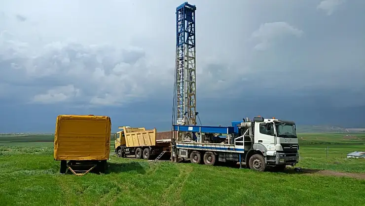 Ağrı Eliaçık Köyü'nde sondaj tamamlandı: Suya ulaşıldı