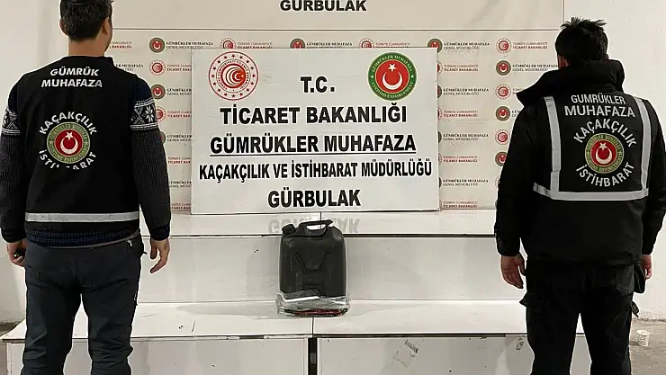 Ağrı Gürbulak Gümrük Kapısı'nda büyük operasyon