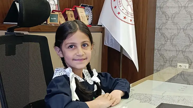 Ağrı İl Milli Eğitim Müdürlüğü koltuğu 23 Nisan'da İlknur'a emanet