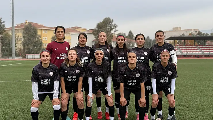 Ağrı'nın altın kızları deplasmandan puanla döndü