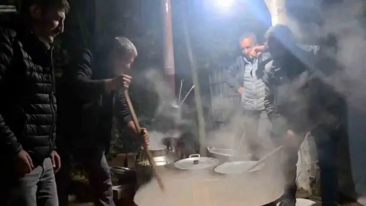 Ağrı'nın halise geleneği Edirne'de sofraları buluşturdu