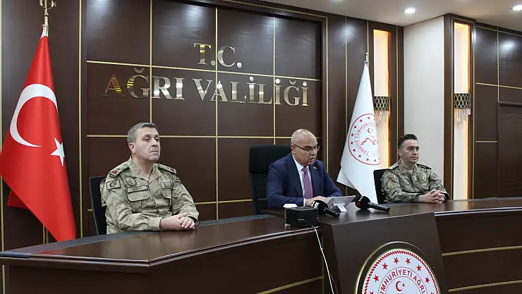Ağrı'nın Kasım ayı terör bilançosu açıklandı