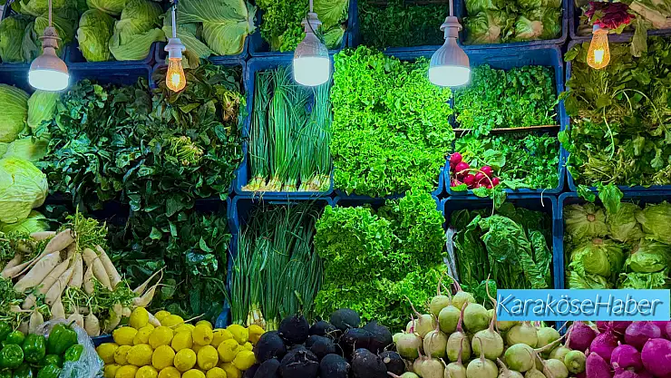 Ağrı sebze pazarında, kışın favori ürünleri belli oldu