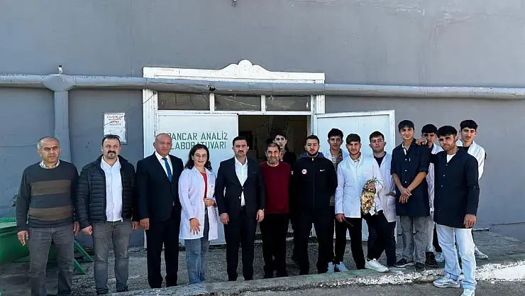 Ağrı Ticaret Borsası heyeti, Şeker Fabrikası emekçileriyle buluştu