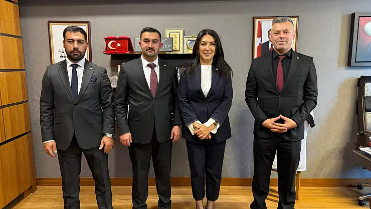 Ağrı Ticaret Borsası heyeti, Milletvekili Kilerci ile bir araya geldi