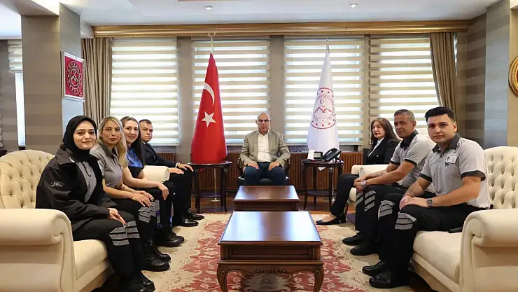 Ağrı Valiliği'nde özel güvenlik haftası buluşması