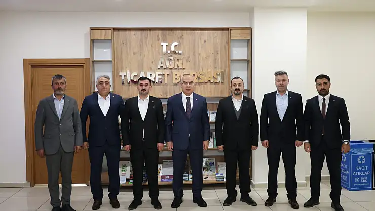 Ağrı Valisi Koç, Ticaret Borsası yönetimiyle bir araya geldi