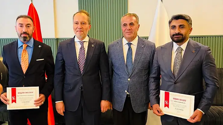 Ağrı Yeniden Refah Partisi, üye sayısında Türkiye birincisi oldu!