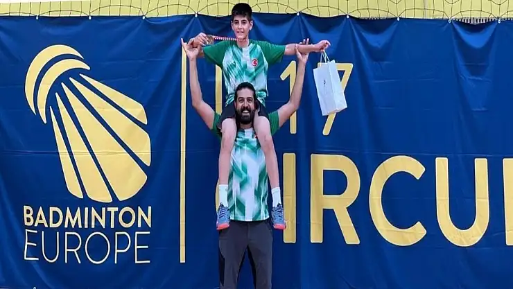 Ağrılı sporcu Hırvatistan'dan altın madalya ile döndü