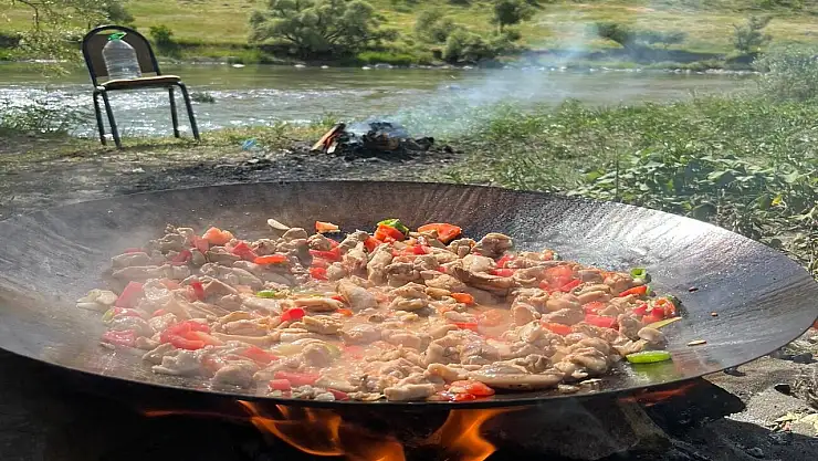 Ağrılılar sıcak havayı fırsat bilip pikniğe koştu